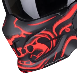 Scorpion Exo-Combat Evo Mask Samurai Red