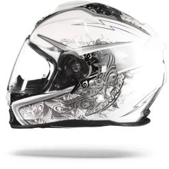 Scorpion EXO-491 Run Wit Zwart Integraalhelm -Helm Verkoop Scorpion Exo 491 Run White Black.11