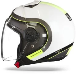 Scorpion EXO-City Roll Pearl Wit-Neon Geel Jethelm 11 Scorpion EXO-City Roll Pearl Wit-Neon Geel Jethelm -Helm Verkoop Scorpion Exo City Roll Pearl White Neon Yellow.11