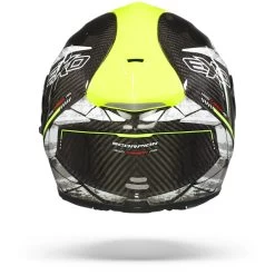 Scorpion EXO-1400 Carbon Air Aranea Zwart-Neon Geel Integraalhelm