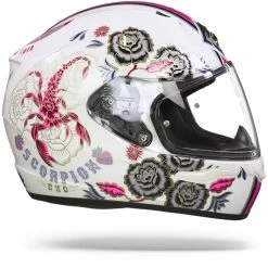 Scorpion EXO-390 Chica II Wit Roze Integraalhelm -Helm Verkoop Scorpion exo 390 chica II white pink.29