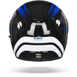 Scorpion EXO-390 Sting Zwart Blauw Integraalhelm 12 Scorpion EXO-390 Sting Zwart Blauw Integraalhelm -Helm Verkoop Scorpion exo 390 sting black blue.19