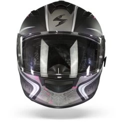 Scorpion EXO-491 Run Mat Zwart Roze Integraalhelm -Helm Verkoop Scorpion exo 491 run matt black pink.01