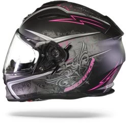 Scorpion EXO-491 Run Mat Zwart Roze Integraalhelm -Helm Verkoop Scorpion exo 491 run matt black pink.11