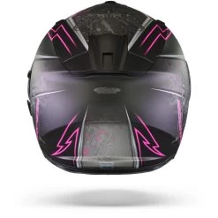 Scorpion EXO-491 Run Mat Zwart Roze Integraalhelm