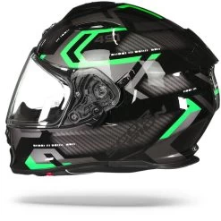 Scorpion EXO-491 Spin Zwart Groen Integraalhelm -Helm Verkoop Scorpion exo 491 spin black green.11