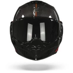 Scorpion EXO-Tech Carbon Top Zwart-Rood Systeemhelm -Helm Verkoop Scorpion exo tech carbon top black red.01