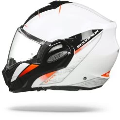 Scorpion EXO-Tech Primus Pearl Wit-Zwart Systeemhelm -Helm Verkoop Scorpion exo texh primus pearl white black.11