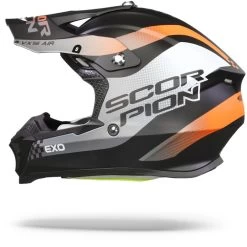 Scorpion VX-16 Air Soul Mat Zwart-Oranje Crosshelm -Helm Verkoop Scorpion vx 16 air soul matt black orange.11