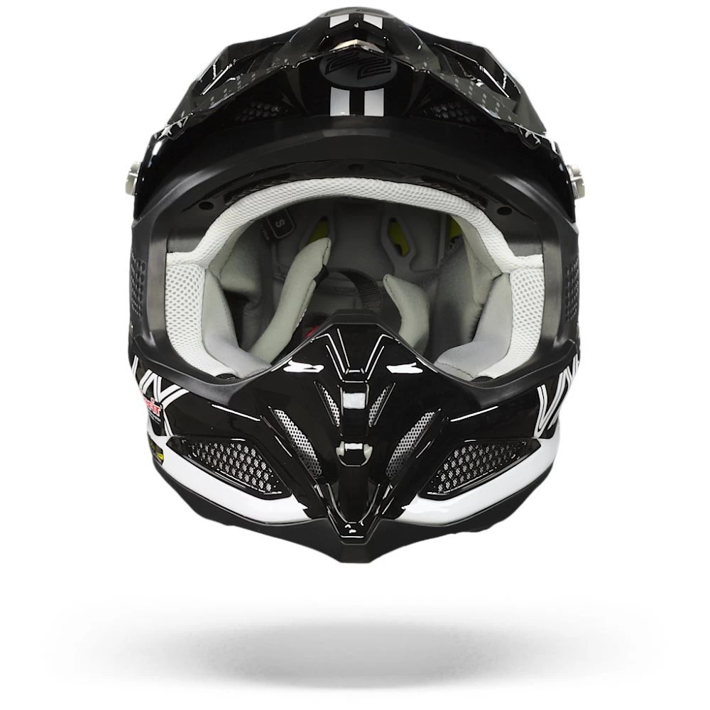 Scorpion VX-22 Air Ares Wit-Zwart-Neon Geel Crosshelm 7 Scorpion VX-22 Air Ares Wit-Zwart-Neon Geel Crosshelm - Afbeelding 5