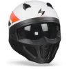 Scorpion Covert-X T-Rust Mat Wit Rood Jethelm -Helm Verkoop ScorpionCovert XT RustMattWhiteRedJet.35