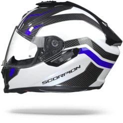 Scorpion EXO-1400 Air Fortuna Wit Blauw Integraalhelm 11 Scorpion EXO-1400 Air Fortuna Wit Blauw Integraalhelm -Helm Verkoop ScorpionExo 1400AirFortunaWhiteBlueGlossy.11