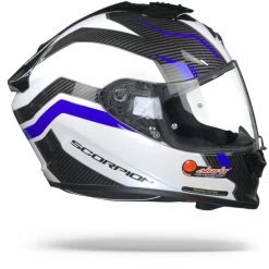 Scorpion EXO-1400 Air Fortuna Wit Blauw Integraalhelm 15 Scorpion EXO-1400 Air Fortuna Wit Blauw Integraalhelm -Helm Verkoop ScorpionExo 1400AirFortunaWhiteBlueGlossy.29