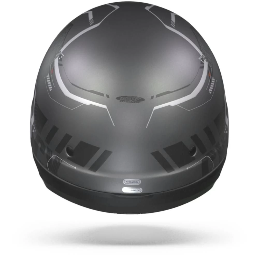 Scorpion EXO-Combat Evo Ram Mat Mat Donker Grijs Zilver Multihelm 7 Scorpion EXO-Combat Evo Ram Mat Mat Donker Grijs Zilver Multihelm - Afbeelding 5