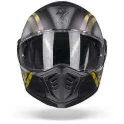 Scorpion EXO-HX1 Ohno Mat Zwart Goud Integraalhelm 10 Scorpion EXO-HX1 Ohno Mat Zwart Goud Integraalhelm -Helm Verkoop ScorpionExo HX1OhnoMattBlackGoldJet.01