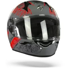 Scorpion EXO-390 Ighost Cement Grijs Rood Integraalhelm 10 Scorpion EXO-390 Ighost Cement Grijs Rood Integraalhelm -Helm Verkoop Scorpion EXO 390 Ighost Grey Red.35