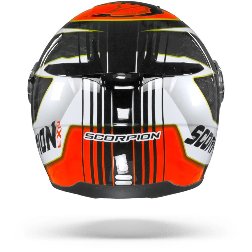 Scorpion EXO-490 Tour Wit Rood Integraalhelm 8 Scorpion EXO-490 Tour Wit Rood Integraalhelm - Afbeelding 6