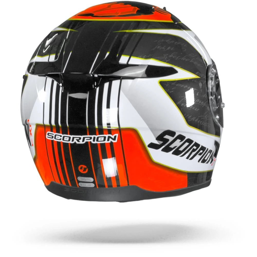 Scorpion EXO-490 Tour Wit Rood Integraalhelm 3 Scorpion EXO-490 Tour Wit Rood Integraalhelm