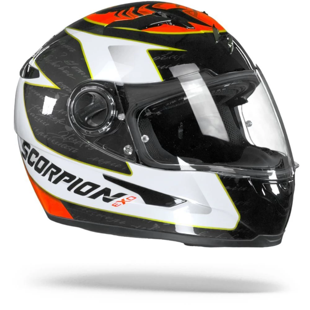 Scorpion EXO-490 Tour Wit Rood Integraalhelm 5 Scorpion EXO-490 Tour Wit Rood Integraalhelm - Afbeelding 3