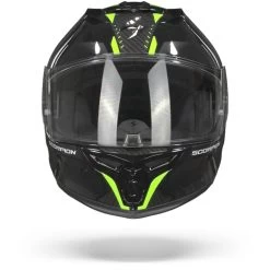 Scorpion EXO-520 Air Laten Zwart Neon Geel Integraalhelm