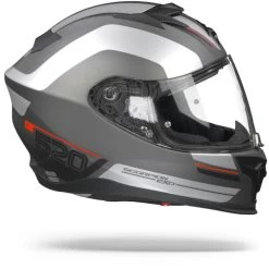 Scorpion EXO-520 Air Lemans Mat Zilver Rood Integraalhelm -Helm Verkoop Scorpionexo 520airlemansmattsilverred.29