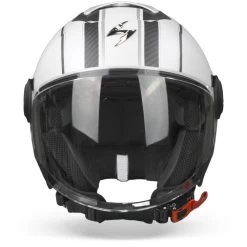 Scorpion EXO-City Scoot Mat Wit Zwart Jethelm -Helm Verkoop Scorpionexo cityscootmattwhiteblack.01