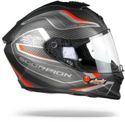 Scorpion EXO-1400 Air Attune Mat Zwart Rood Integraalhelm -Helm Verkoop exo 1400 air attune 2nr matte.29 1