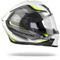 Scorpion EXO-1400 Air Attune Wit Neon Geel Integraalhelm 11 Scorpion EXO-1400 Air Attune Wit Neon Geel Integraalhelm -Helm Verkoop exo 1400 attune 3wt glossy.29 1