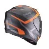 Scorpion Exo-520 Evo Air Elan Mat Zwart Oranje Integraalhelm -Helm Verkoop product foto 4