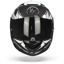 Scorpion EXO-1400 Carbon Air Aranea Zwart-Wit Integraalhelm 13 Scorpion EXO-1400 Carbon Air Aranea Zwart-Wit Integraalhelm -Helm Verkoop scoprion exo 1400 carbon air aranea black white.01
