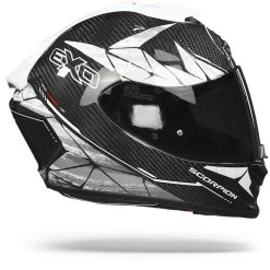 Scorpion EXO-1400 Carbon Air Aranea Zwart-Wit Integraalhelm 10 Scorpion EXO-1400 Carbon Air Aranea Zwart-Wit Integraalhelm -Helm Verkoop scoprion exo 1400 carbon air aranea black white.29