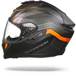 Scorpion EXO-1400 Air Fortuna Mat Zwart-Oranje Integraalhelm -Helm Verkoop scorpion 1400 air fortuna matt black orange.11