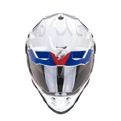 Scorpion Adf-9000 Air Desert Wit-Blauw-Rood Adventure Helm 7 Scorpion Adf-9000 Air Desert Wit-Blauw-Rood Adventure Helm -Helm Verkoop scorpion adf 9000 air desert white blue red 3