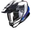 Scorpion Adf-9000 Air Trail Zwart-Blauw-Wit Adventure Helm -Helm Verkoop scorpion adf 9000 air trail black blue white