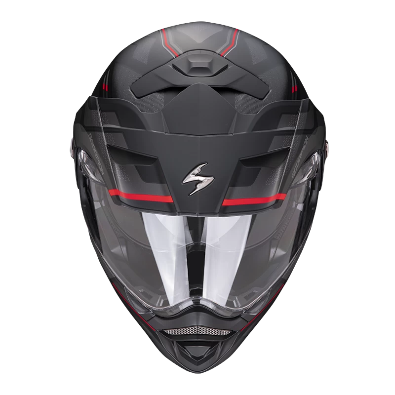Scorpion ADX-2 Carrera Mat Zwart-Rood Adventure Helm 5 Scorpion ADX-2 Carrera Mat Zwart-Rood Adventure Helm - Afbeelding 3