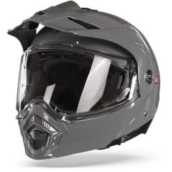 Scorpion ADX-2 Solid Cement Grijs Adventure Helm -Helm Verkoop scorpion adx 2 solid cement grey frontpage