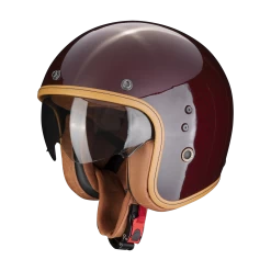 Scorpion Belfast Carbon Evo Solid Rood Jethelm