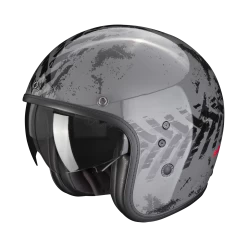 Scorpion Belfast Evo Nevada Grijs Zwart Jethelm
