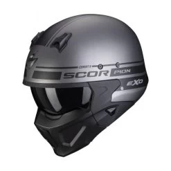 Scorpion Covert-X Tussle Matt Silver-Black