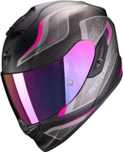 Scorpion EXO-1400 AIR ATTUNE Matt Black-Pink