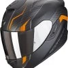 Scorpion EXO-1400 AIR FORTUNA Matt Black-Orange 2 Scorpion EXO-1400 AIR FORTUNA Matt Black-Orange -Helm Verkoop scorpion exo 1400 air fortuna matt black orange full face helmet integralhelm casque integral kask casco integral 1 4