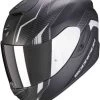 Scorpion EXO-1400 AIR FORTUNA Matt Black-Silver -Helm Verkoop scorpion exo 1400 air fortuna matt black silver full face helmet helm casque kask casco 1 1