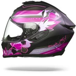 Scorpion EXO-1400 Air Gaia Mat Zwart-Roze Integraalhelm