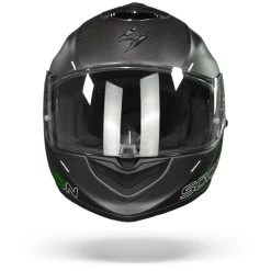 Scorpion EXO-1400 Carbon Air Drik Mat Zwart-Groen Integraalhelm -Helm Verkoop scorpion exo 1400 carbon air drik matt black green.01