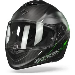 Scorpion EXO-1400 Carbon Air Drik Mat Zwart-Groen Integraalhelm