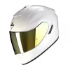 Scorpion EXO-1400 Evo Air Pearl White -Helm Verkoop scorpion exo 1400 evo air pearl white full face helmet integralhelm casque integral kask casco integral 1 3