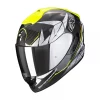 Scorpion EXO-1400 EVO CARBON AIR ARANEA Yellow -Helm Verkoop scorpion exo 1400 evo carbon air aranea black yellow full face helmet integralhelm casque integral kask casco integral 1 3