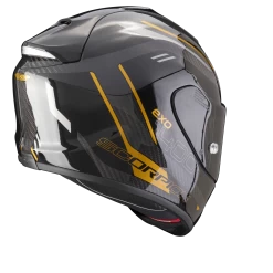 Scorpion Exo-1400 Evo Carbon Air Kydra Zwart-Goud Integraalhelm 7 Scorpion Exo-1400 Evo Carbon Air Kydra Zwart-Goud Integraalhelm -Helm Verkoop scorpion exo 1400 evo carbon air kydra nero oro 2