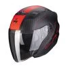 Scorpion EXO-230 Condor Matt Black-Red -Helm Verkoop scorpion exo 230 condor black red open face helmet helm casque jet kask casco abierto 1 2