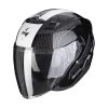 Scorpion EXO-230 Condor Metal Black-White -Helm Verkoop scorpion exo 230 condor metal black white open face helmet helm casque jet kask casco abierto 1 2